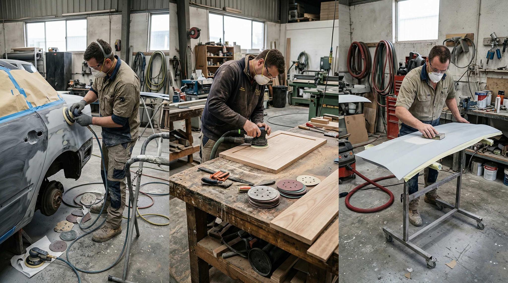 How to Choose the Right Sanding Discs for Your Workshop (Panel, Wood, or Paint)