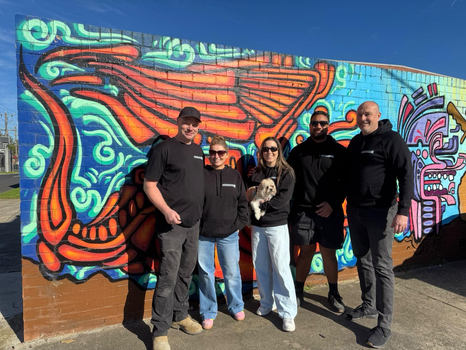 The SPX Abrasives team