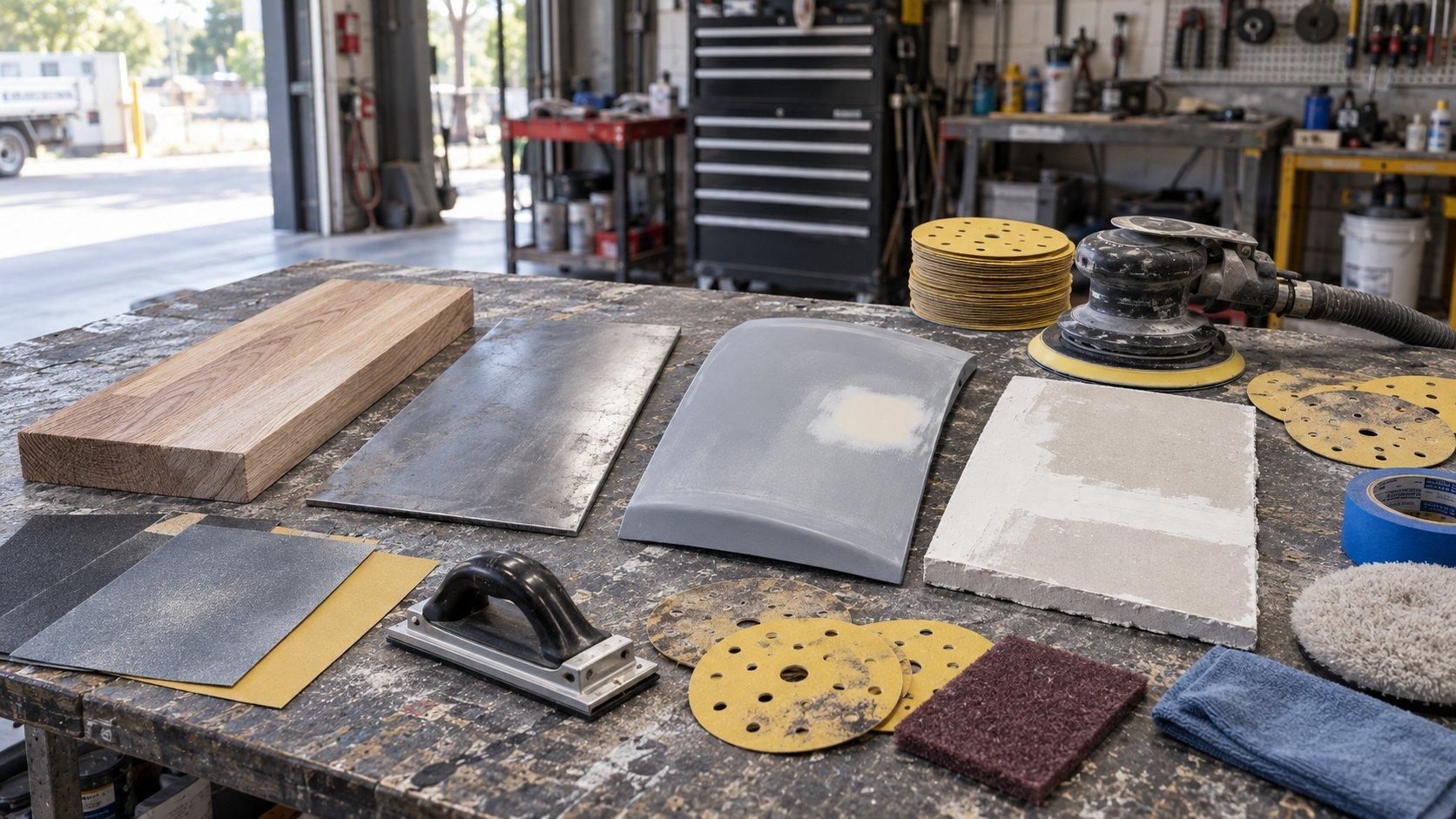 Sandpaper Grit Chart & Grit Selector: What Grit to Use for Wood, Metal, Paint, Plaster & More