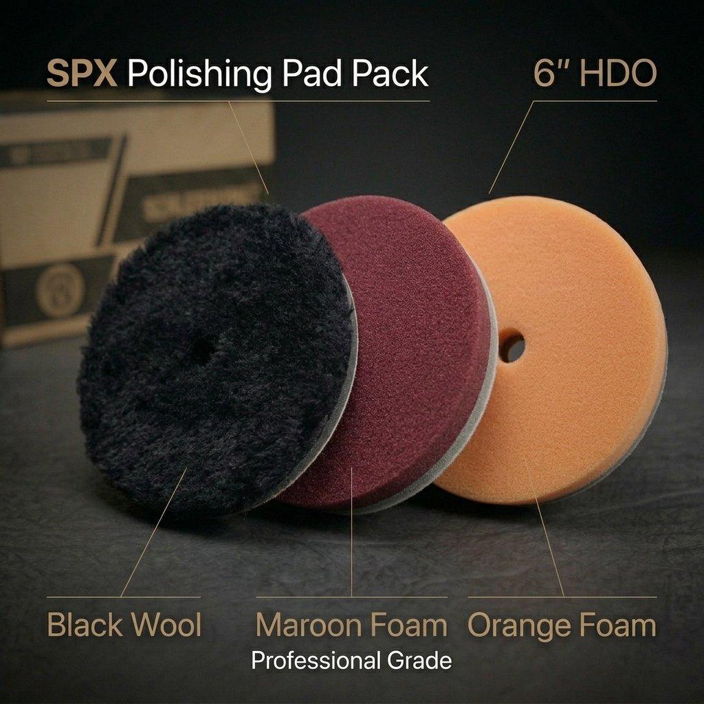 SPX Polishing Pad Combo 6"